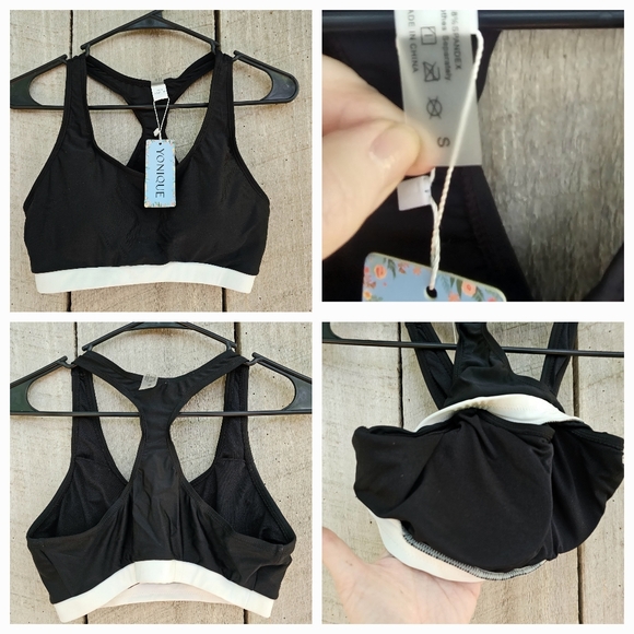Womens Sz SMALL Sports Bra Swim Tops NWT - Picture 9 of 10